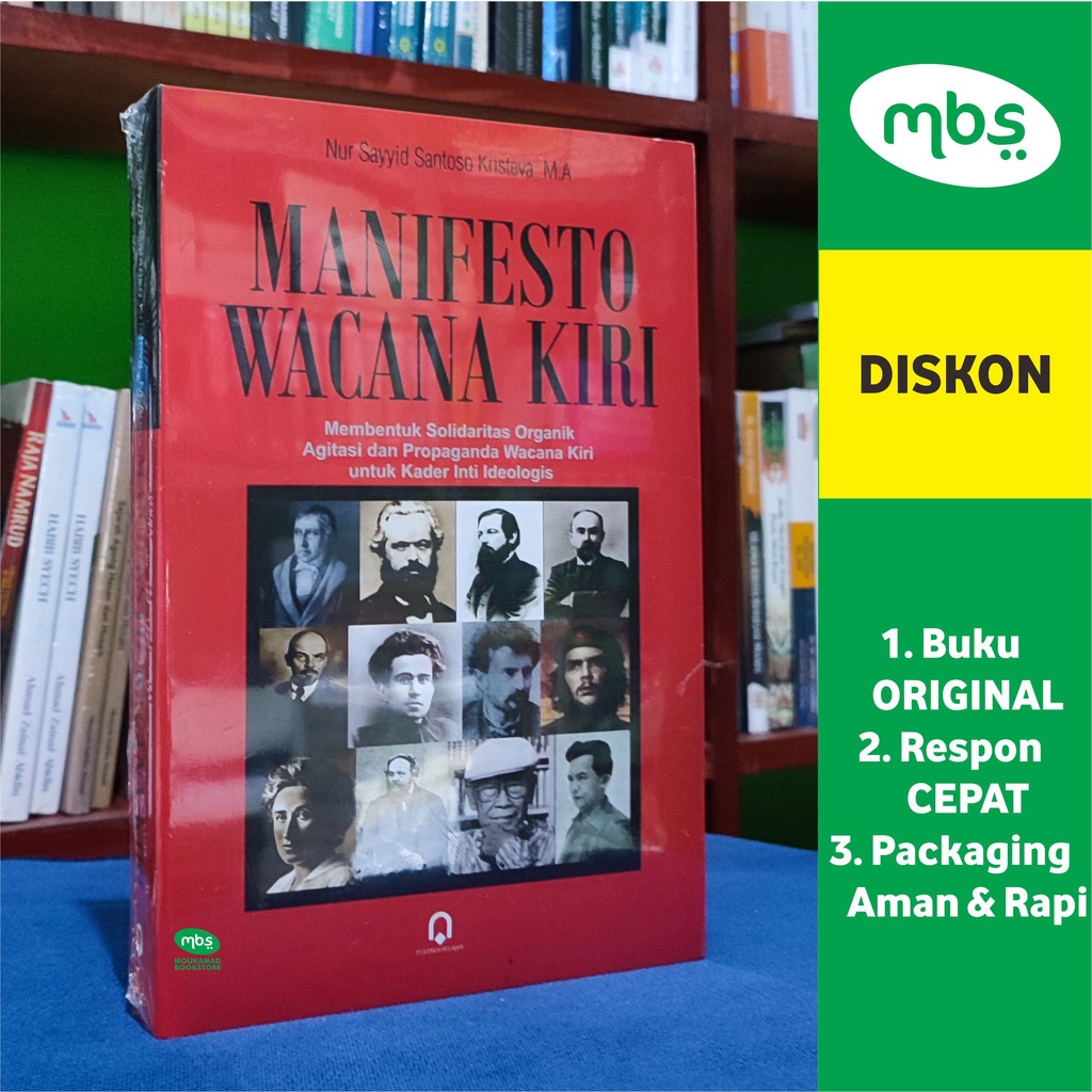 BUKU MANIFESTO WACANA KIRI - Nur Sayyid Santoso Kristeva, M.A