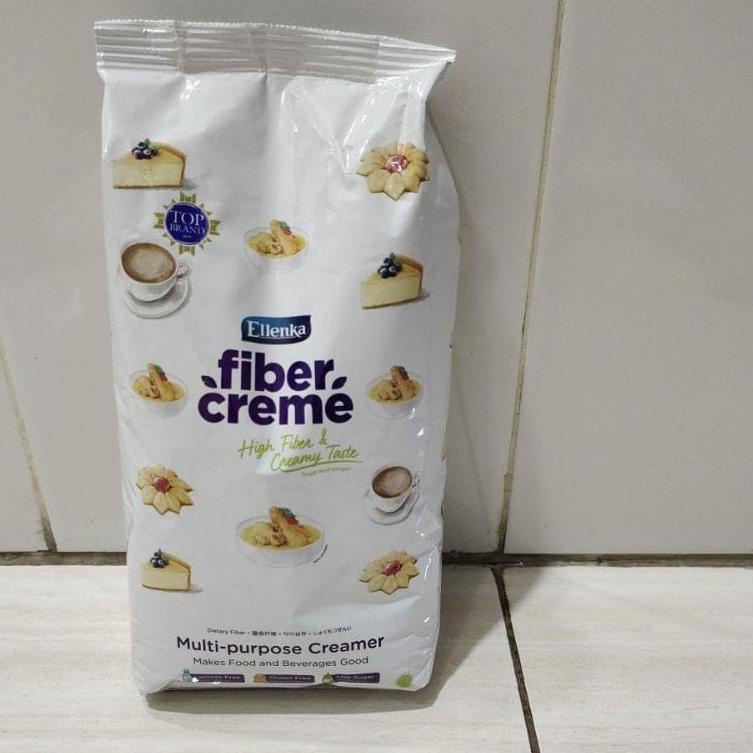 

► fiber creme elenka creamer 1 kg / multipurpose creamer ➢