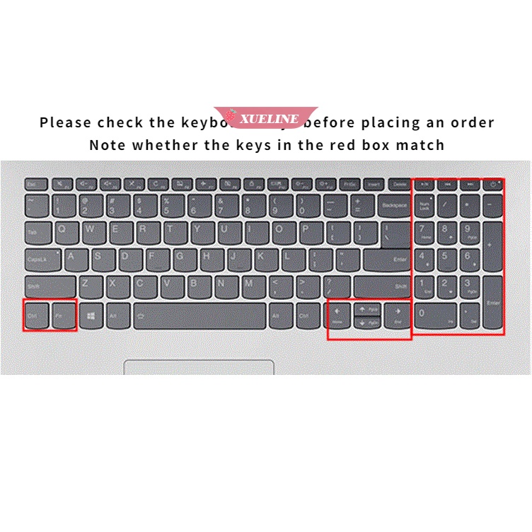 15.6 inch Silikon Penutup keyboard laptop film Pelindung Kulit ultra-Tipis Untuk 2020model Lenovo IdeaPad 340C 330C 320laptop Tahan Air.  [ZXL] Baju Kaos Distro Pria Wanita Lengan Pendek