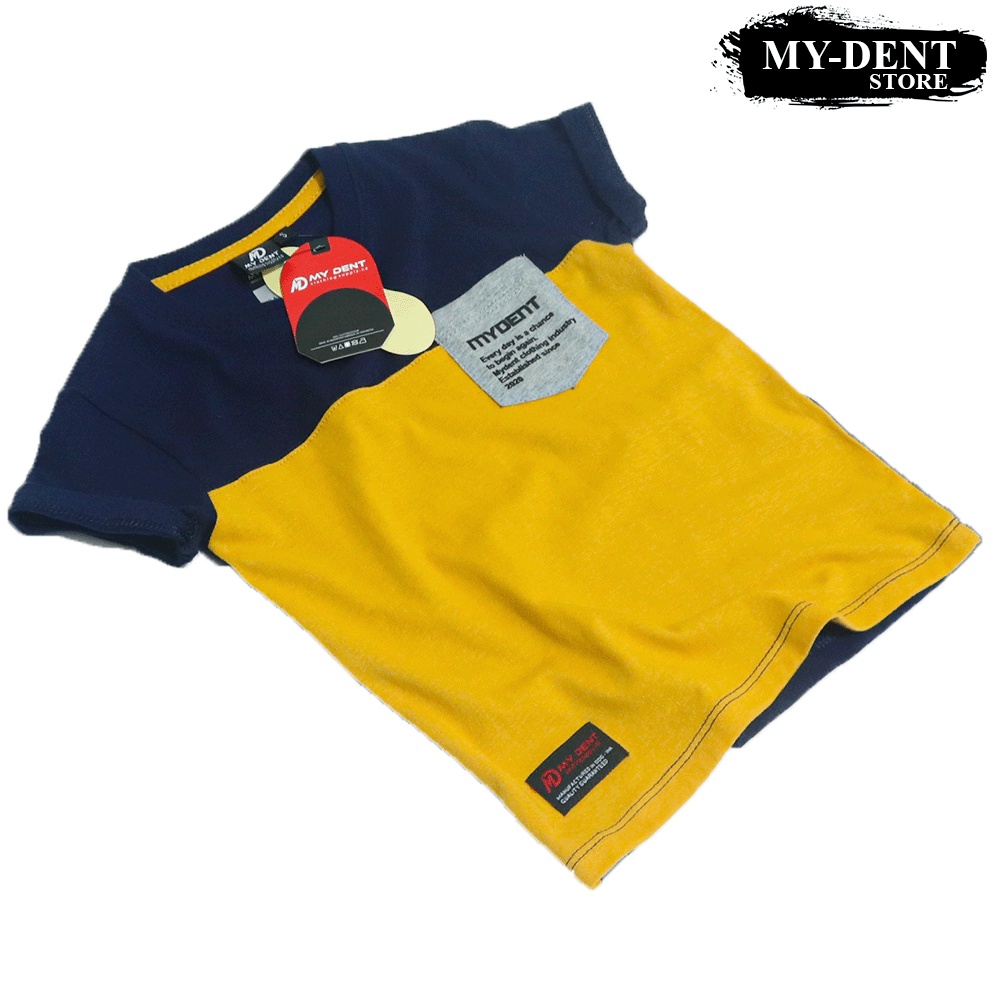 Baju Anak Laki Laki Distro Mydent Umur 1-7 Tahun Bahan Cotton 30S