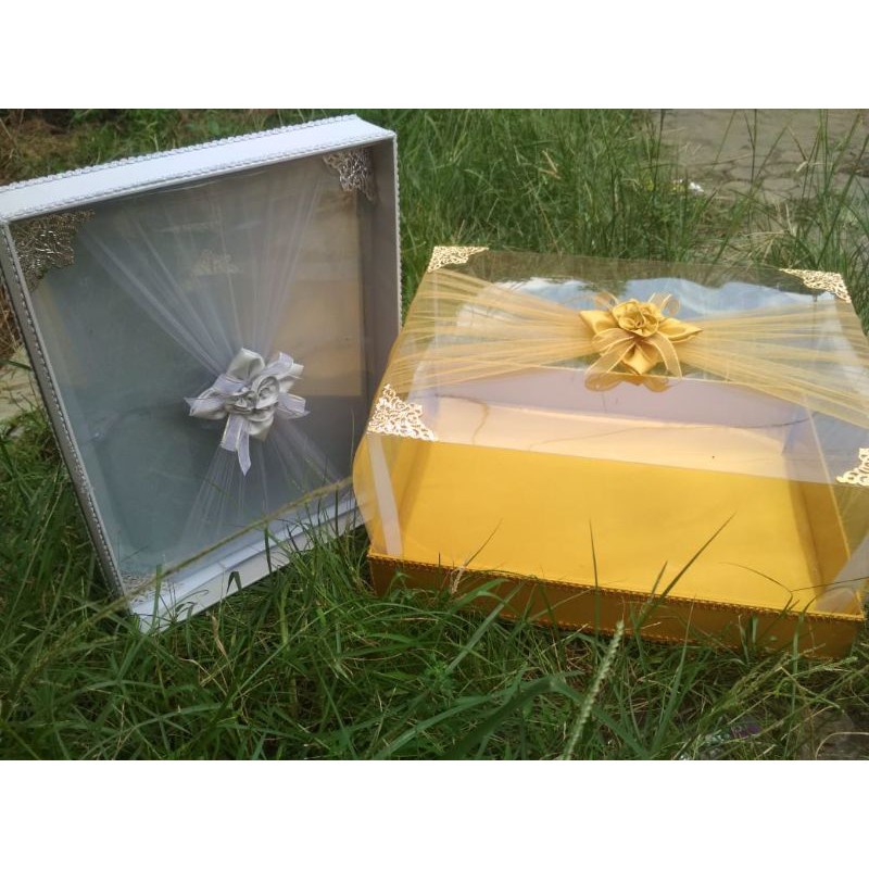 hantaran satuan lis pita kotak kue murah hantaran kue murah