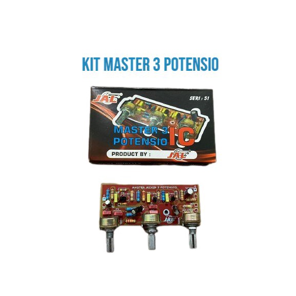 KIT MASTER 3 POTENSIO IC