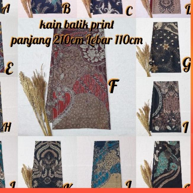 ☃ KAIN BATIK KATUN BATIK COKLAT BATIK METERAN KAIN BATIK PEKALONGAN ✲