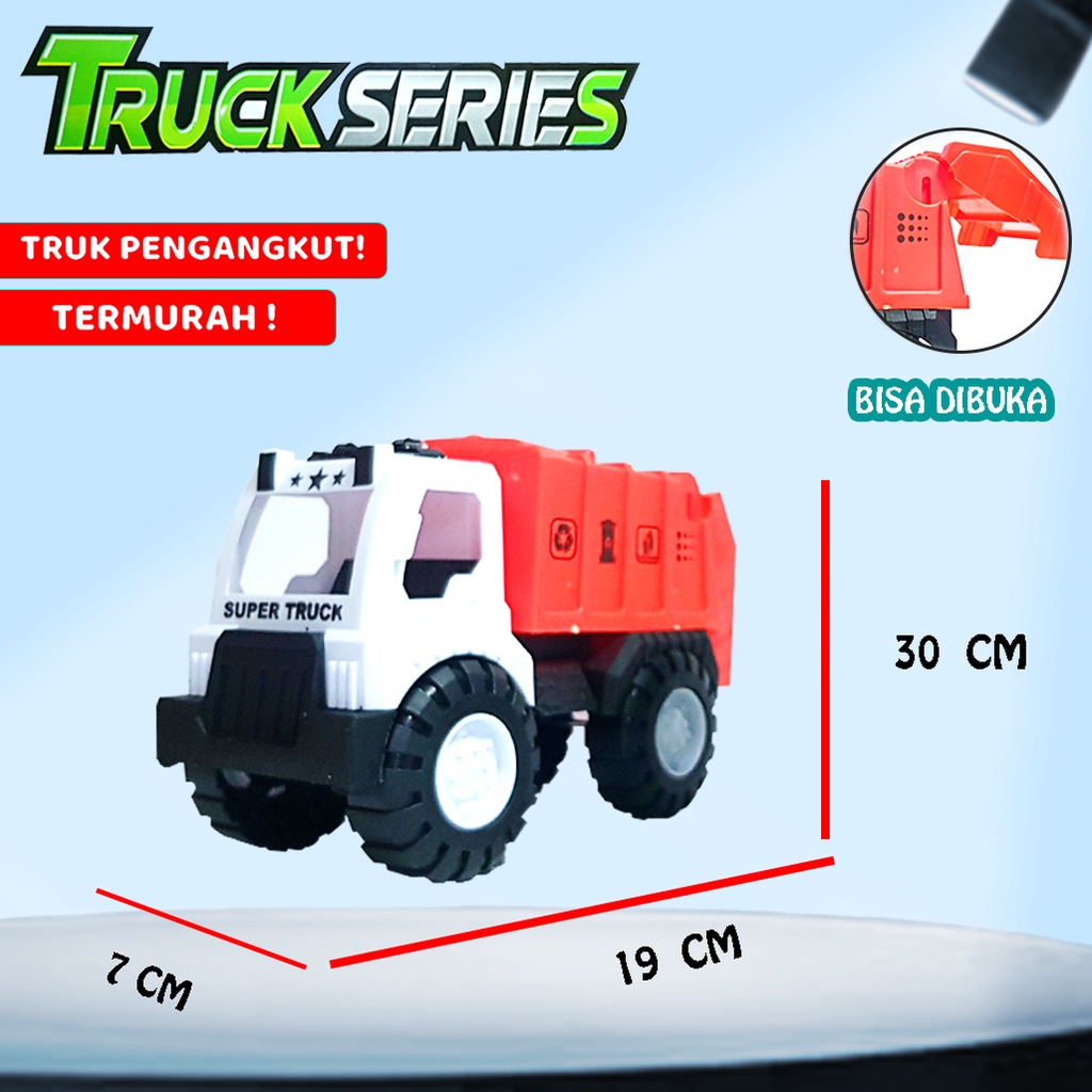 Mainan Truk Pengangkut/ Truck Compactor Toys AK99 JSP