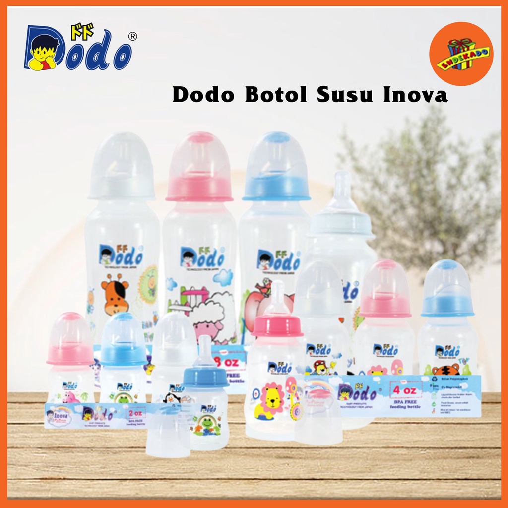 DODO Botol Susu Inova PP Bayi - Botol Susu Anak