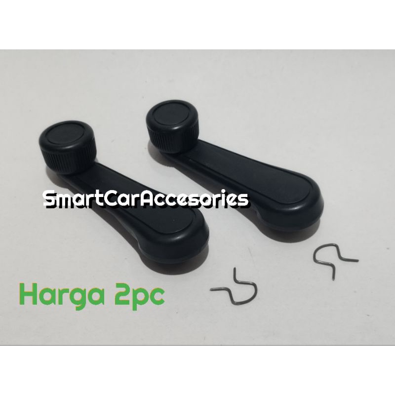 Handel Handle Putaran Kaca Pintu Mobil Universal Toyota Suzuki Daihatsu Kijang Carry Colt T120SS 2PC