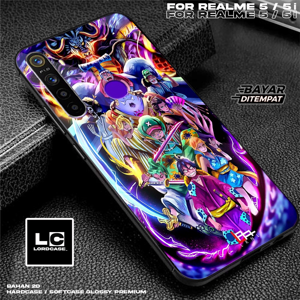 Case REALME 5 / REALME 5i - Casing Hp Terbaru 2023 Case lord case14 [ case ONEPIECEZORO ] Silikon Hp