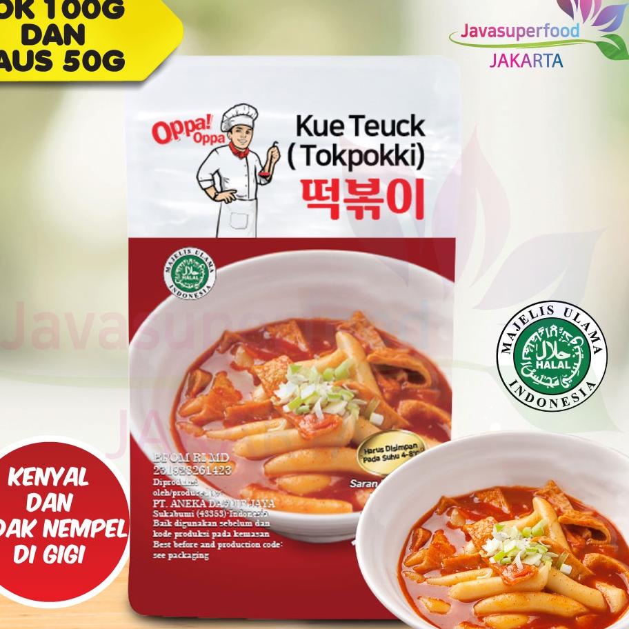 

Free Ongkir Paket Tteokbokki tokpokki tokpoki topoki javasuperfood 100g + saus sauce tokpoki 50g instan halal