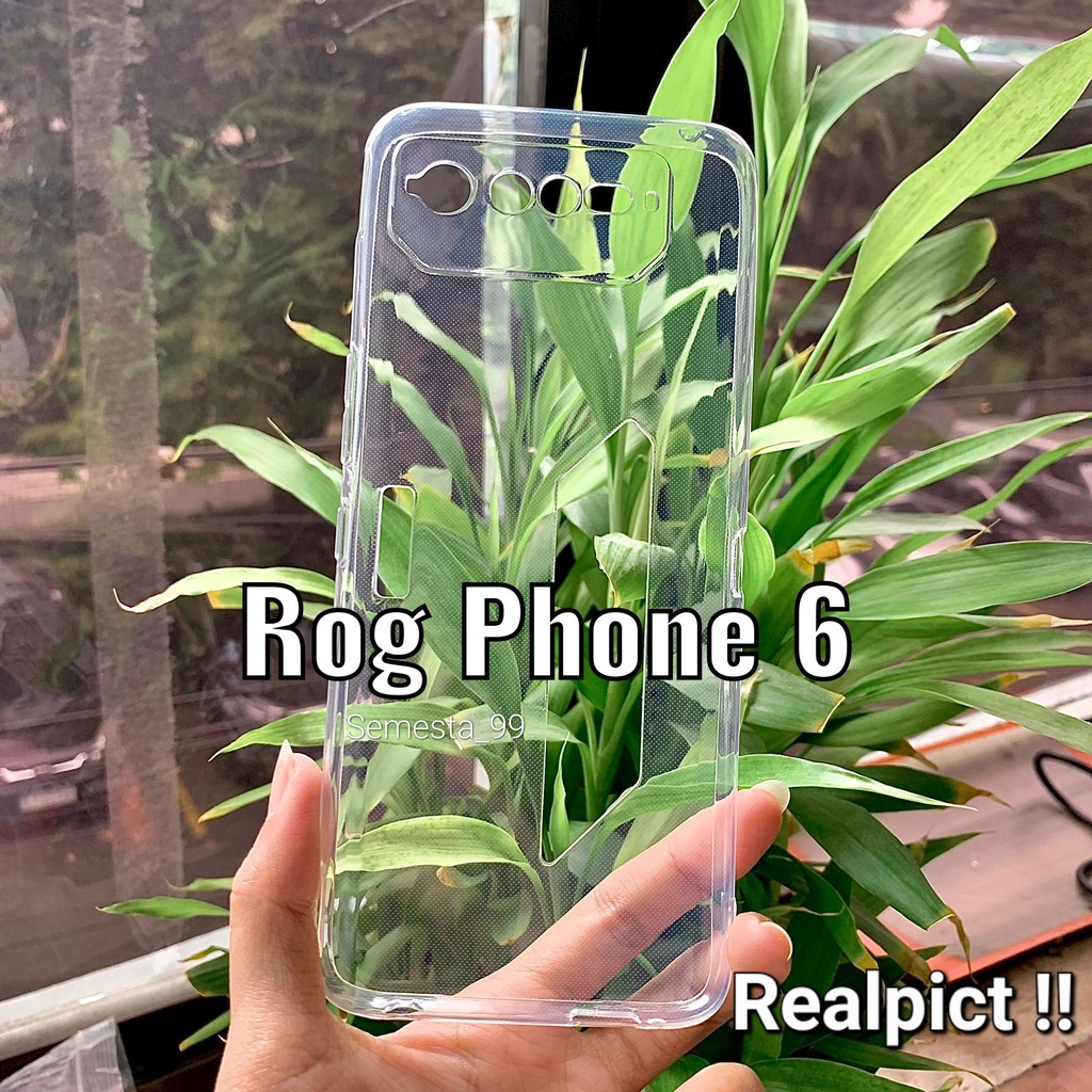Softcase Bening HD Asus Rog Phone 6/Rog Phone 5/Rog Phone 3/Rog Phone 2 Case Clear Protect Camera Le