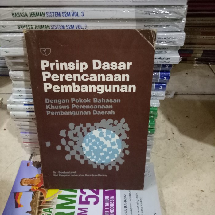 ORI BUKU PRINSIP DASAR PERENCANAAN PEMBANGUNAN