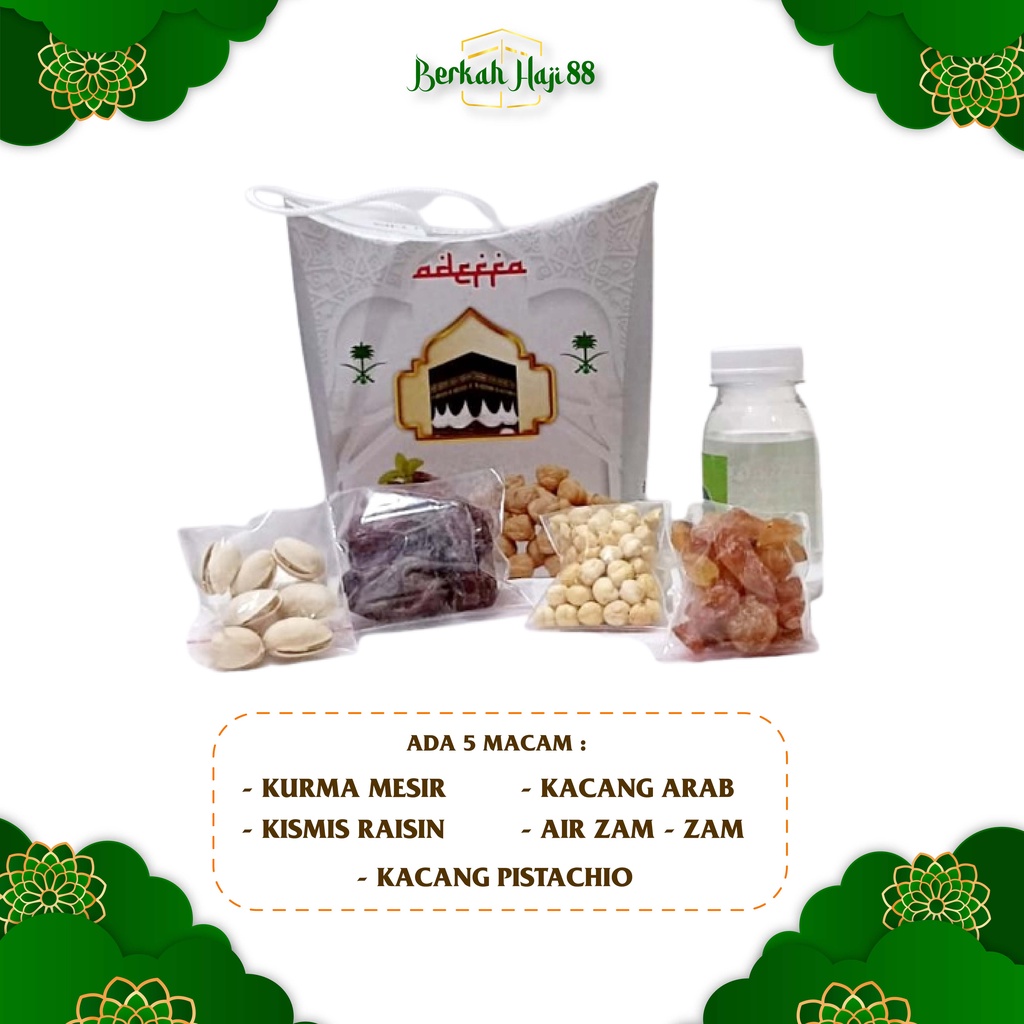 Paket OLEHOLEHHAJIUMROH pistachio TERMURAH