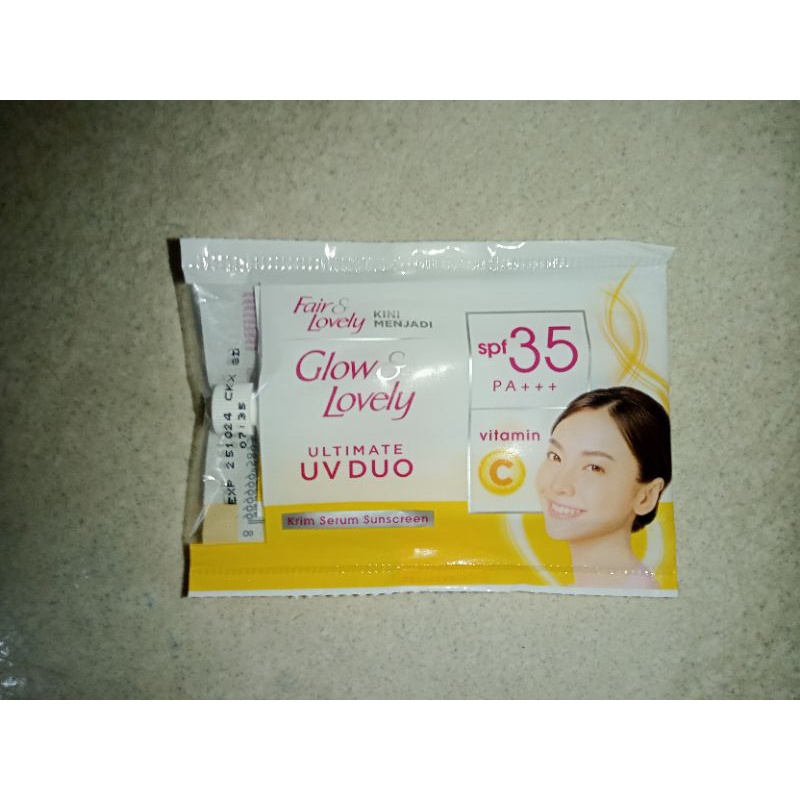 FAIR &amp; LOVELY UV DUO SPF 35 PA +++ SACHET 7gr