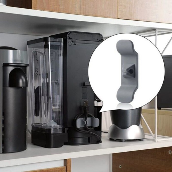 FMFIT Klip Kabel Organizer Untuk Peralatan Elektrik Dapur 4 Pcs