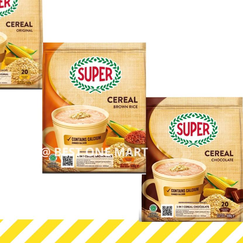 

▼ Super Instant Cereal / Sereal Instan - Original - Chocolate / Cokelat - Brown Rice ➦