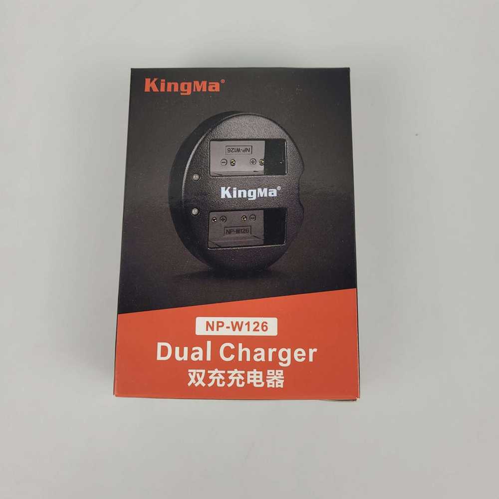 Kingma Charger Baterai 2 Slot Fujifilm X-Pro2 X-Pro1 X-T2 - BM015-W126