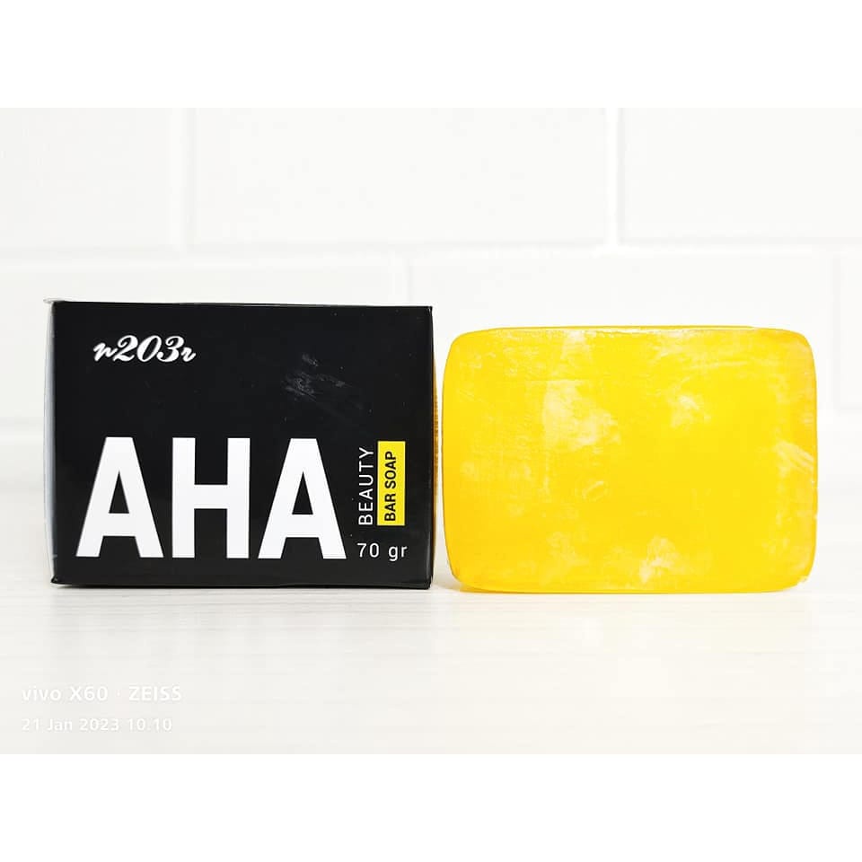 AHA Beauty Bar Soap 70gr N203R I Sabun Mandi  Mencerahkan