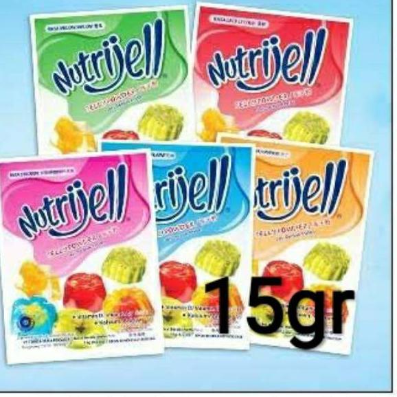 

♦ Nutrijell 15gr perbox isi 12 pcs ➮