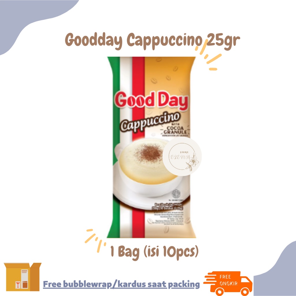 

GOODDAY CAPPUCINO 25GR 1 RENCENG