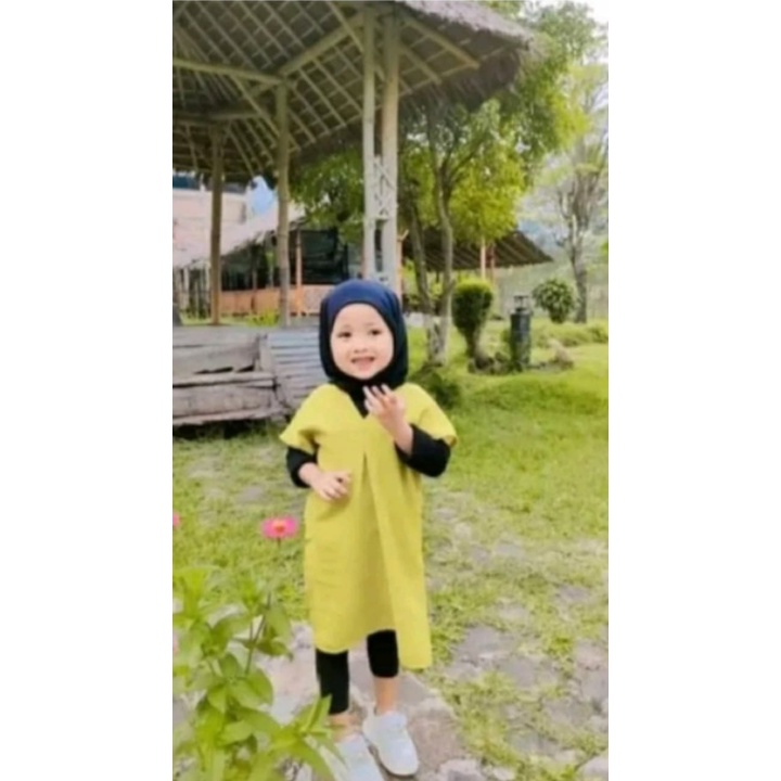 LONG SQUARE NAGITA ANAK ANAK//Baju Atasan anak/Long Square Nagita Anak//Blouse Nagita/Ukuran M Dan L