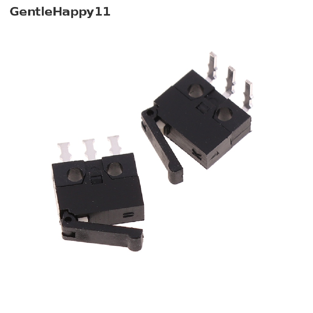 Gentlehappy 10Pcs Saklar Kamera Deteksi Reset Tak Limit Saklar Miniatur Kaki Lurus Bengkok id