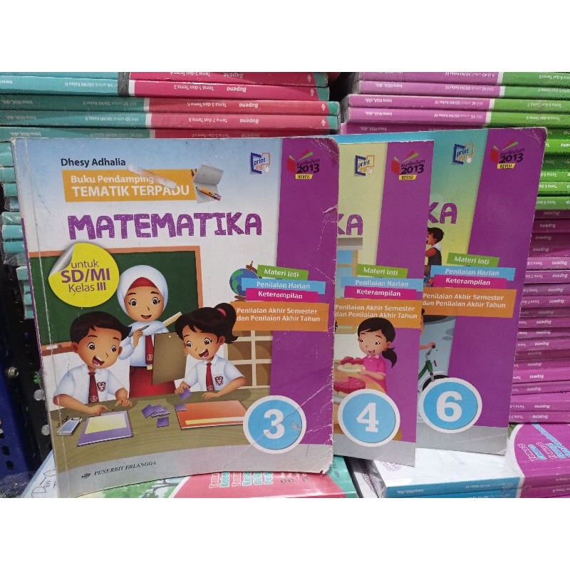 Jual Buku Bekas Pendamping Tematik Terpadu Matematika Untuk Sd Kelas