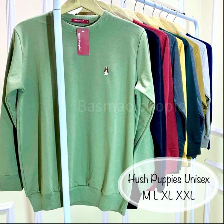 Langsung Kirim Hush puppies Sweater Hush Puppies Pria Hush Puppies Orinal Sweater Couple Pasangan Sw
