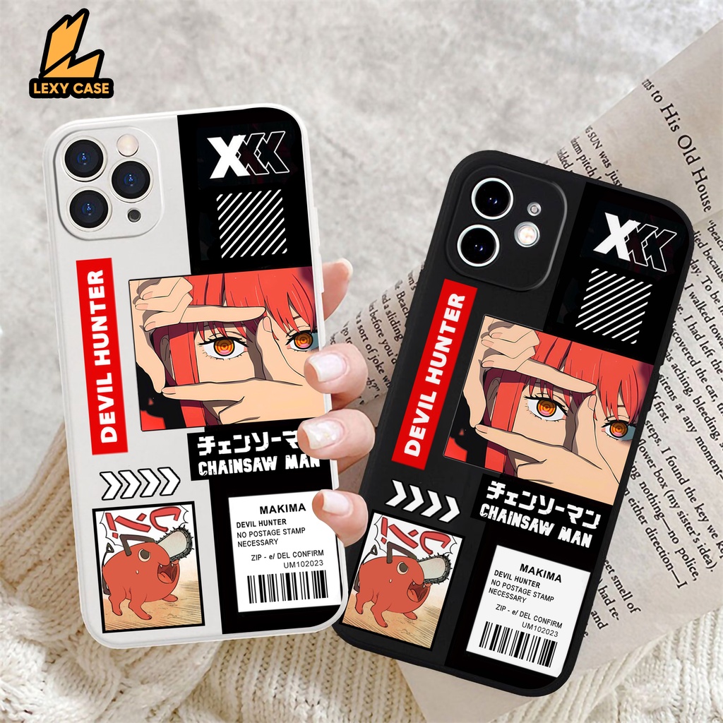 Case Chainsaw Man Makima SM006 Xiaomi Redmi 9 9A 9C 9T 10 10A 10C Note 5A Poco X3 M3 F4 Casing HP Mo