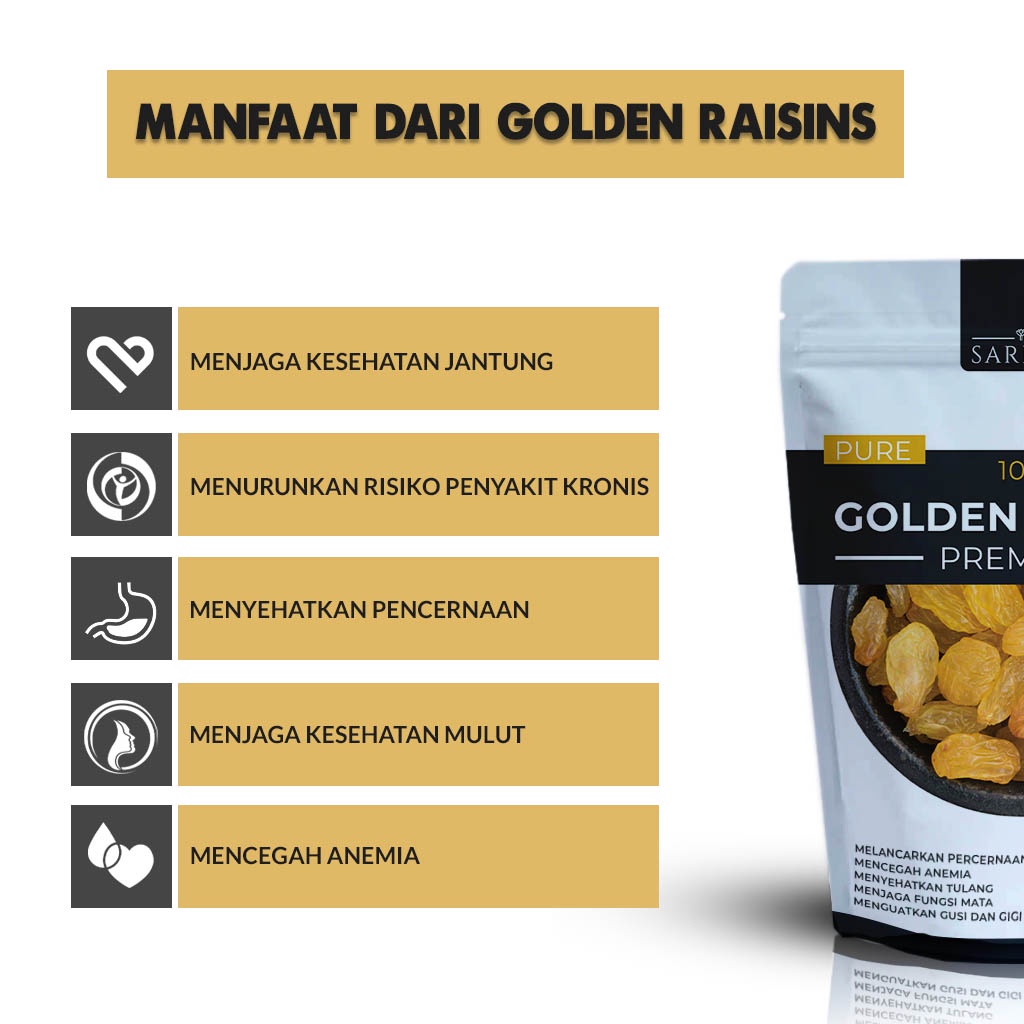 Golden Kismis Simin Raisin Premium