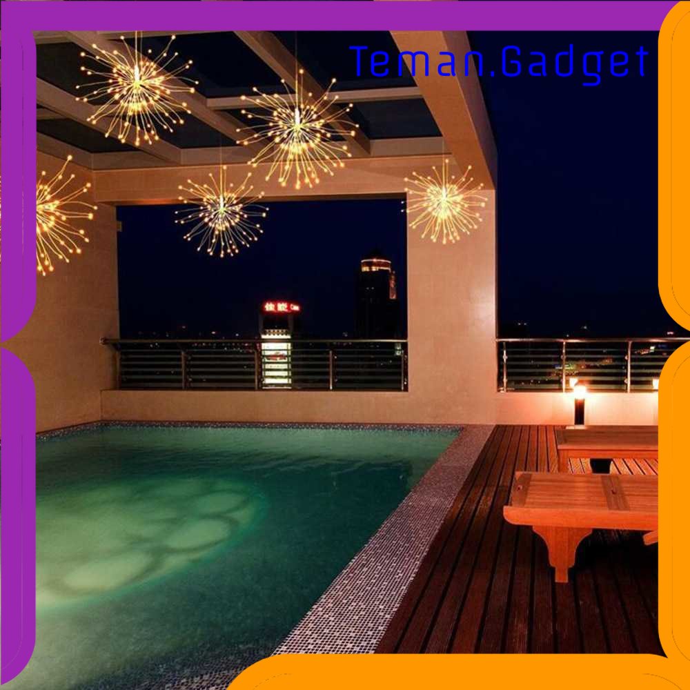 TG-LMP Toifucos Lampu Hias Gantung String Lights Fireworks IP65 with Remote - S1462