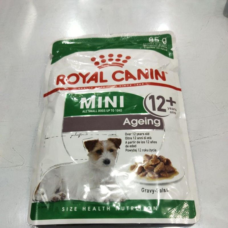 ROYAL CANIN MINI AGE12+ YEARS WETFOOD 85GR