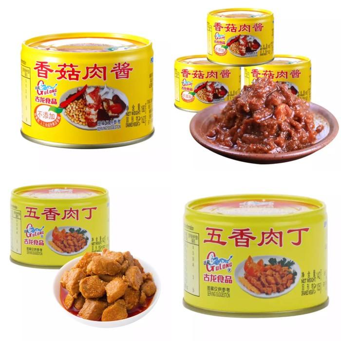 

[NON-HALAL] Gulong Canned Meat Mushroom Pork / Spiced Pork Cubes Best Seller