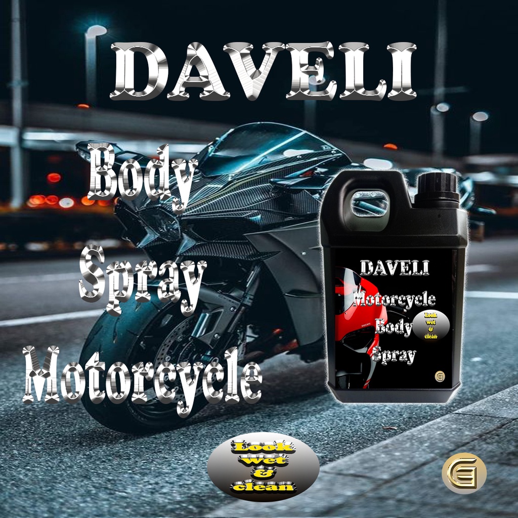 DAVELI 1000ml Pengkilap MOTOR /pelindung cat body/spray/wax/poles/magic/coating/nano ceramic/sealant guard/pengkilap motor/pengkilap helm