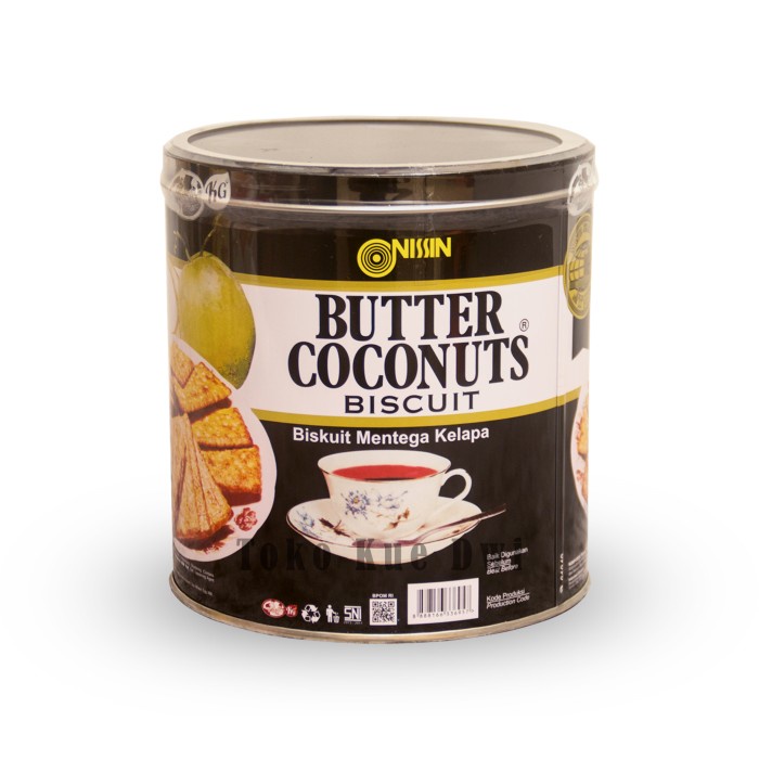 

Nissin Butter Coconut Biskuit Kaleng - 650gr