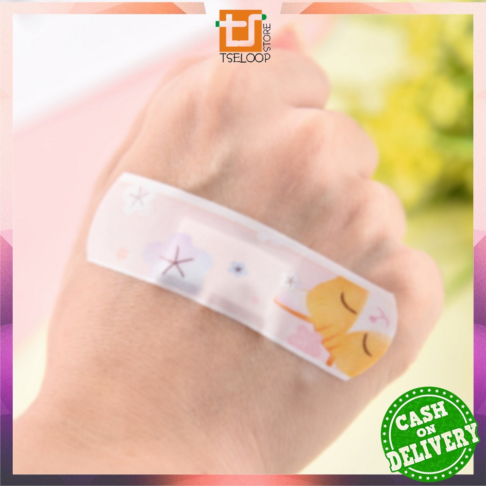 OFM-C795 Plester Luka Estetik Karakter Kartun Lucu Plaster Luka 20 pcs / Hansaplas Anak &amp; Dewasa Pembalut Luka P3K Perban Luka Band Aid Waterproof