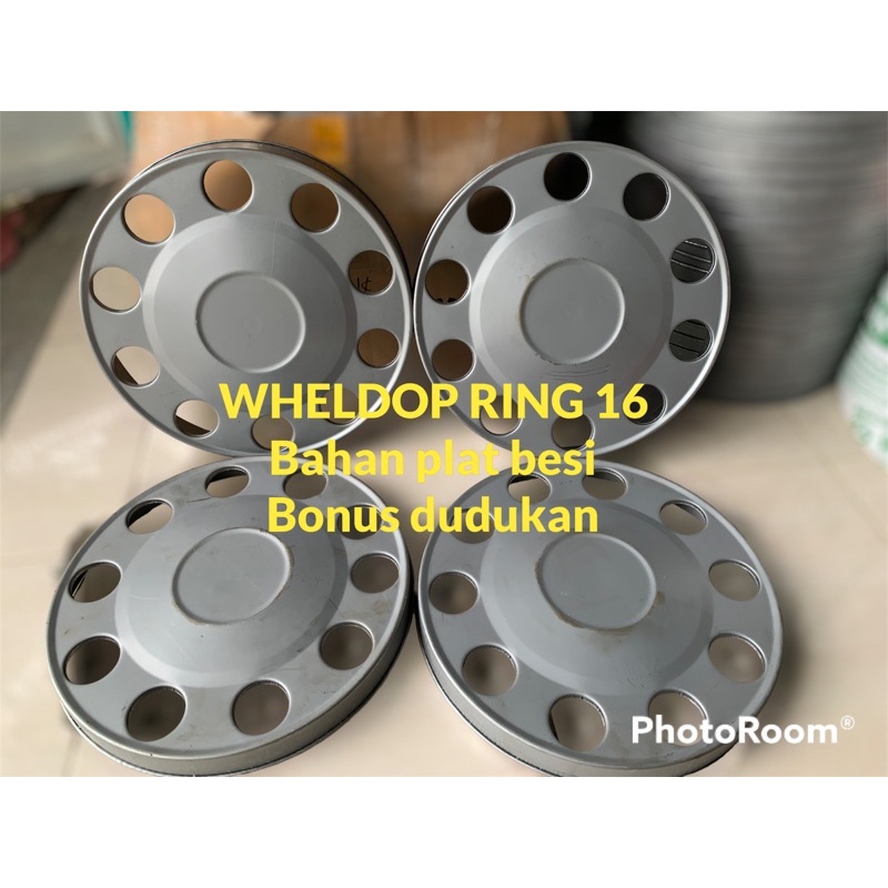 Wildop Ring 16 Truk SR- Plat Besi Kuat + Bonus Dudukan