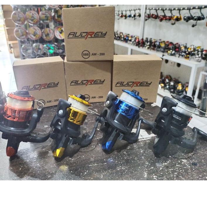 TERLARIS reel Audrey AW200 FREE senar-reel murah Audrey 