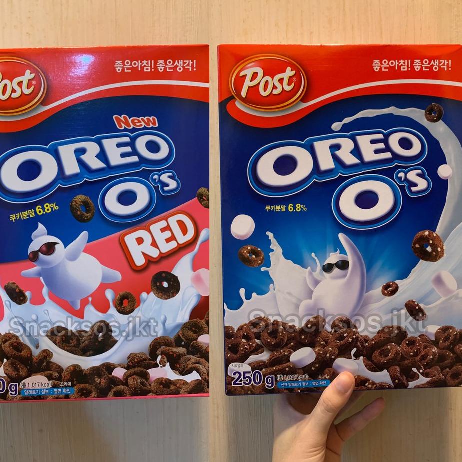 

✈ Post OREO O's Cereal Original / Post Oreo O’s Red with 250g-Made In Korea ☈
