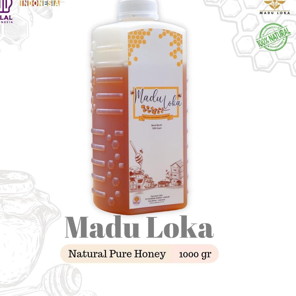 

☺ Murni Asli - Loka 1kg (Manis) Natural Pure Honey ☀