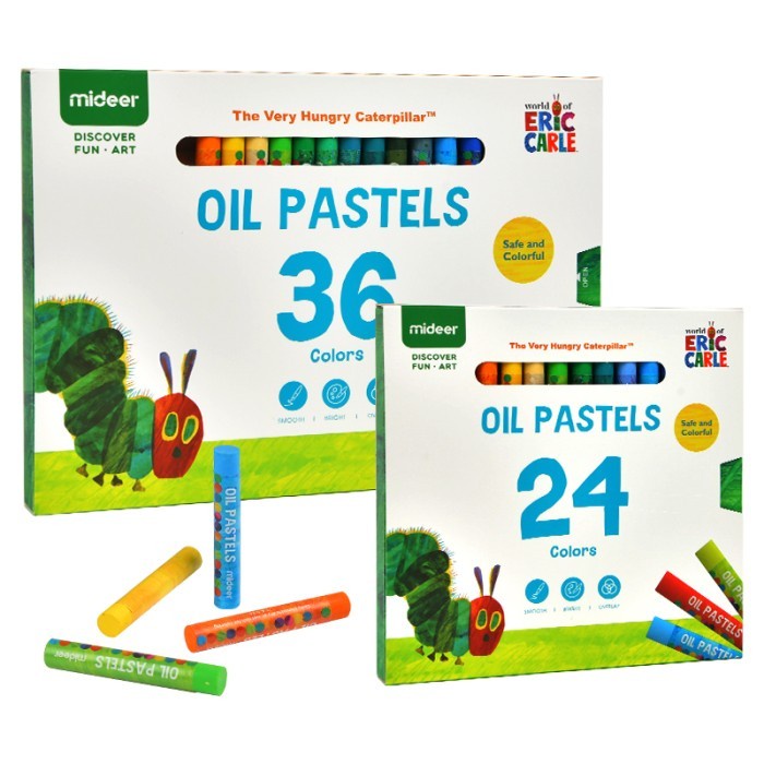 

Terlaris Mideer X Eric Carle - Oil Pastels - 36
