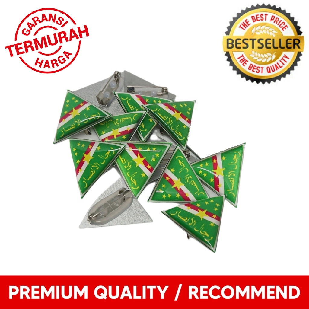 PIN RIJALUL ANSOR RESIN / LENCANA RIJALUL ANSOR FIBER / BROS RIJALUL ANSOR NU