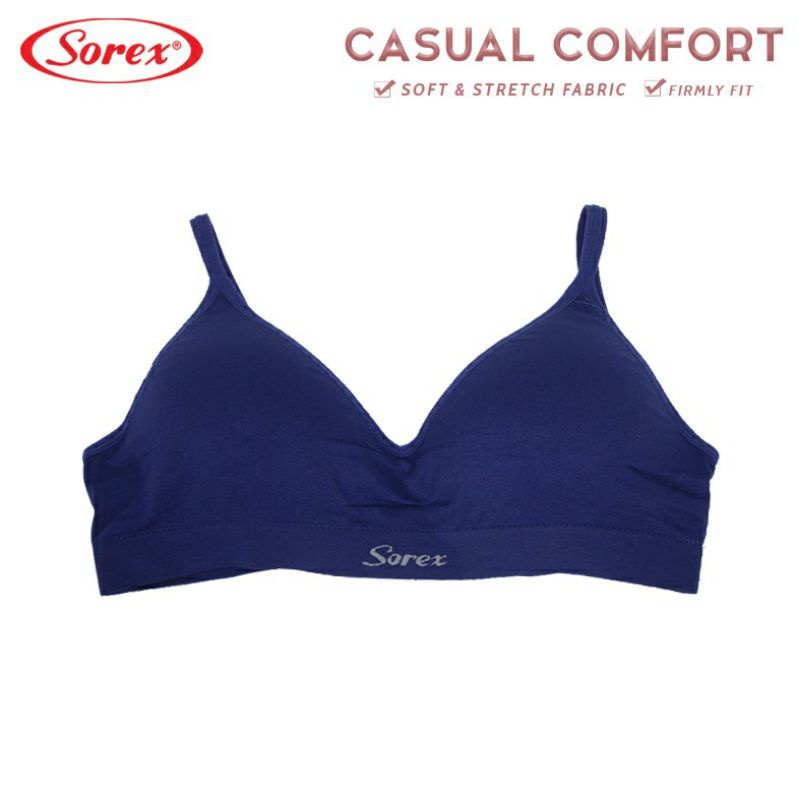 12Pcs / 6Pcs BH / Bra Sorex 65001 Per LUSIN Pakaian Dalam Wanita Remaja Dewasa / Bisa Tanpa Kawat Cu