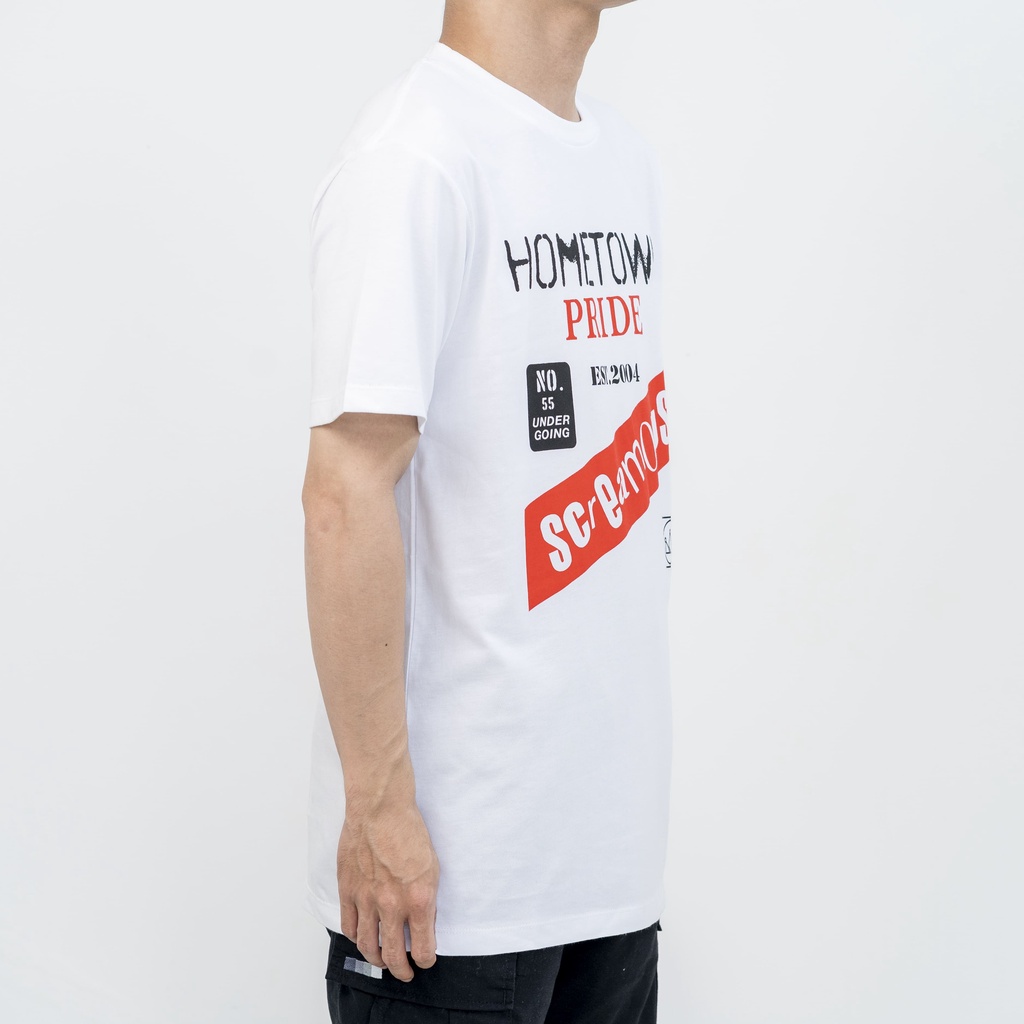 Screamous Kaos T-Shirt PUNK WHITE