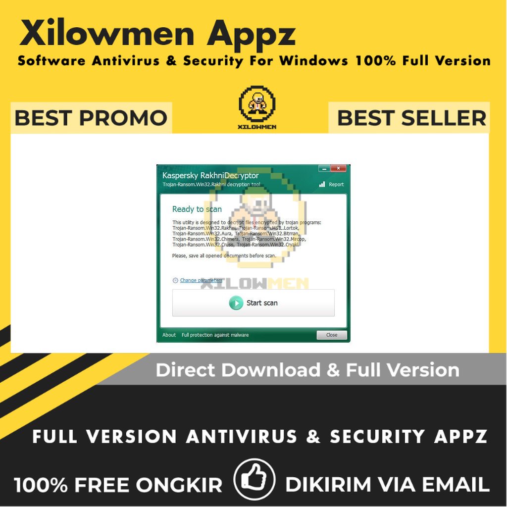 [Full Version] RakhniDecryptor Pro Security Lifetime Win OS - Alat dekripsi untuk ransomware Rakhni
