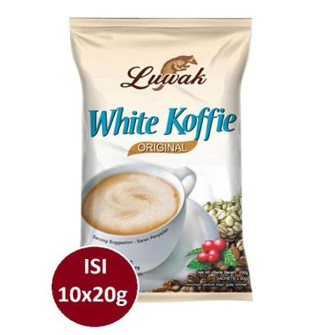 

STAR ☘️MUMTAAZZTORE☘️ LUWAK Kopi Luwak White Koffie Original / Less Sugar