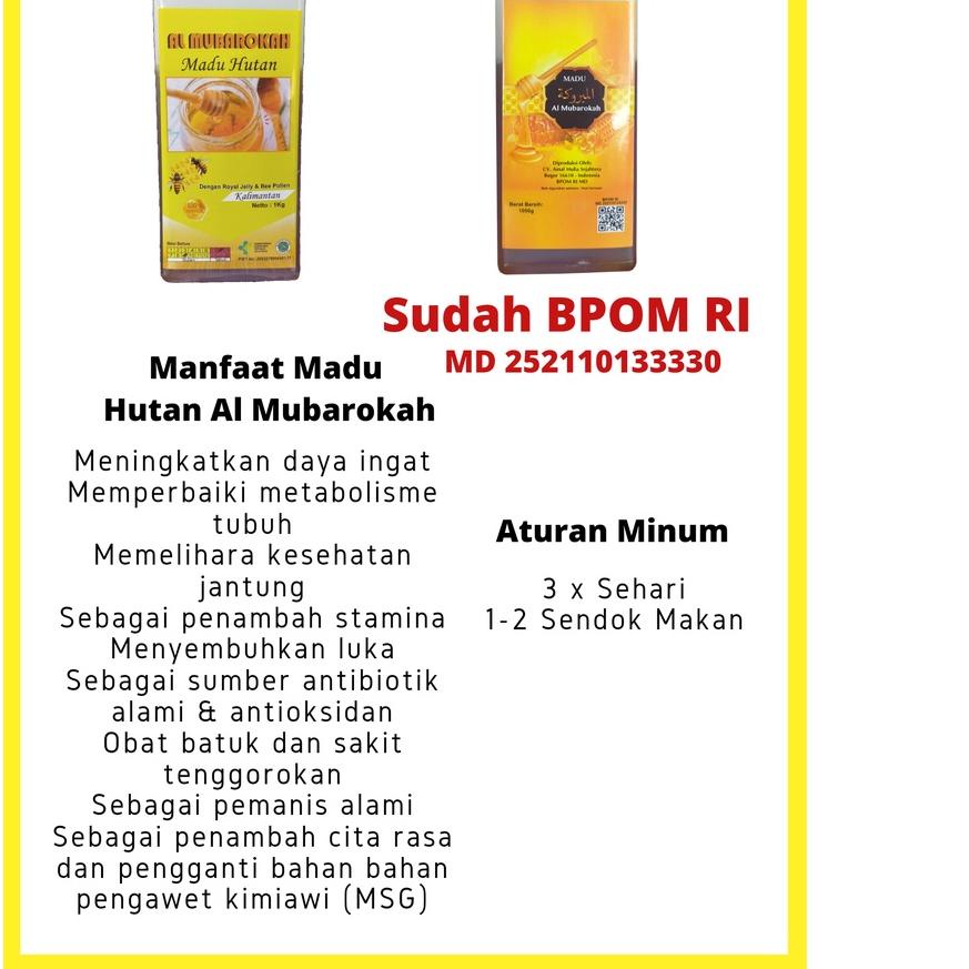 

✬ Kalimantan Al Mubarokah Hutan Beepollen dan Royal Jelly ✥