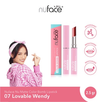 Nu Matte Color Bomb Lipstick - Nu Face Lipstik