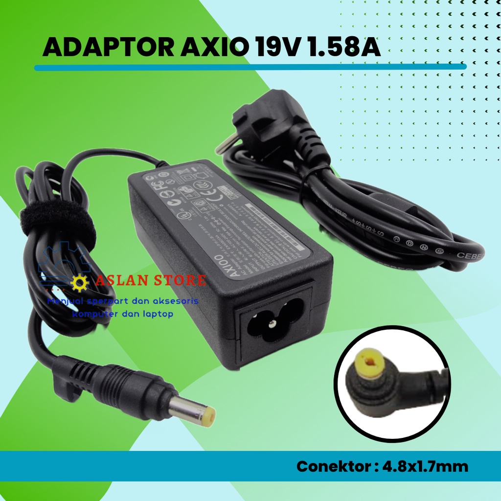 Adaptor Charger AXIOO Neon MNC M54 M54SR M540 HNM MNA MNV MNG