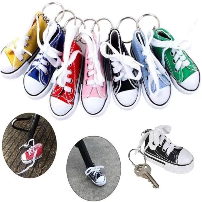 Aksesories kunci Model sepatu Mini sneakers Keychain Standar Motor Sepeda YS002