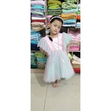 GAUN ANAK TULLE  (COCOK BUAT ULANG TAHUN/PARTY/HADIAH)