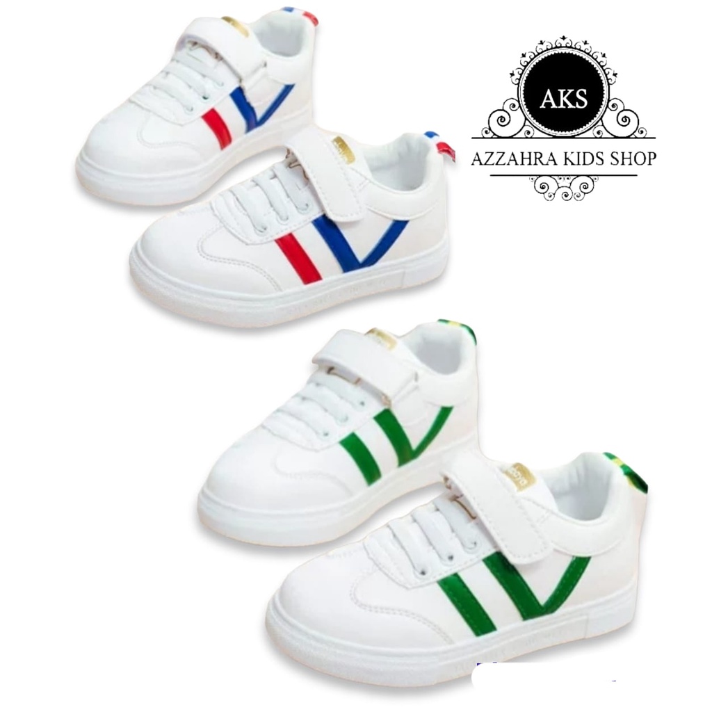 COD SEPATU SNEAKERS ANAK SEKOLAH LAKI LAKI PEREMPUAN (GRADE PREMIUM) usia 1-6th